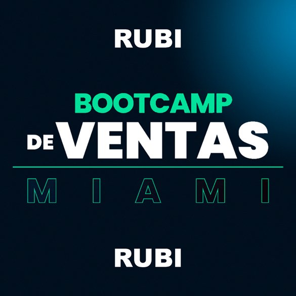 Rubi Bootcamp de Ventas